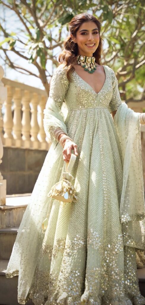 Pastel Indo-Western Gowns- Fashion styles in Chennai